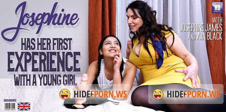Mature.nl/Mature.eu - Ava Black, Josephine James - Josephine has her first lesbian experience with a young girl [FullHD 1080p]