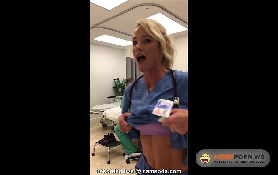 CamSoda - Cory Chase - Milf Nurse Gets Fired For Showing Pussy [2020/HD]