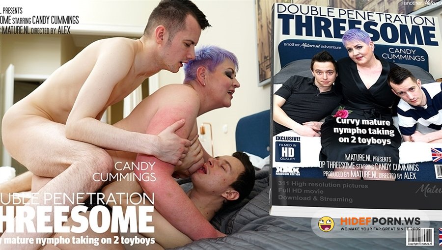 Mature - Candy Cummings - Candy Cumming Just Wants A Double Penetration From Her Two Toyboys [2020/FullHD]