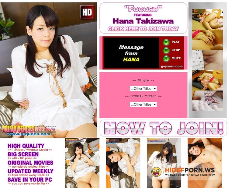 G-Queen.com - Hana Takizawa - Solo [HD 720p]