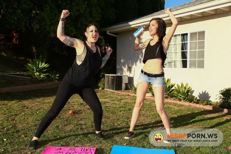BurningAngel.com - Callie Cyprus - Dykes Takin Dick [FullHD 1080p]