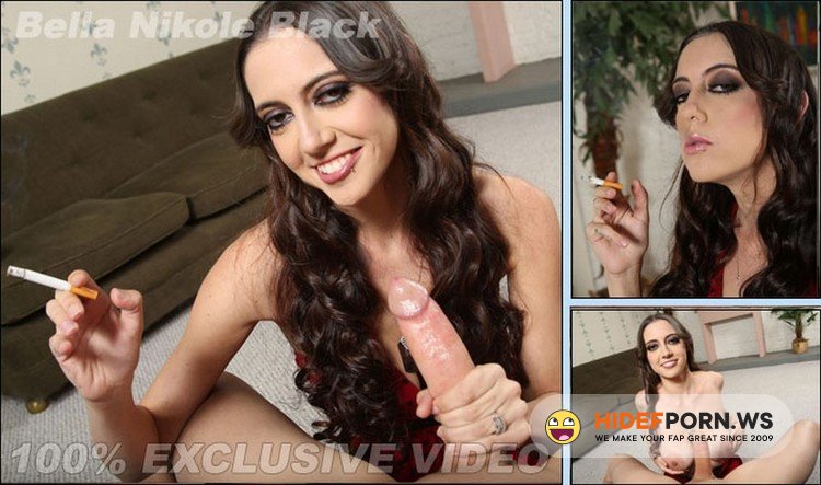 ManoJob.com - Bella Nikole Black - Smokin Handjob [FullHD 1080p]