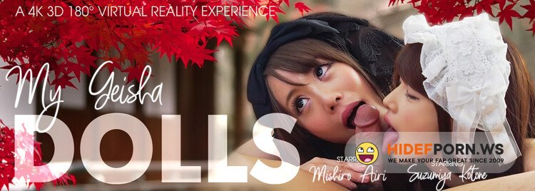 VRbangers.com - Mashiro Airi, Suzumiya Kotone - My Geisha Dolls [UltraHD 2K 1920p]