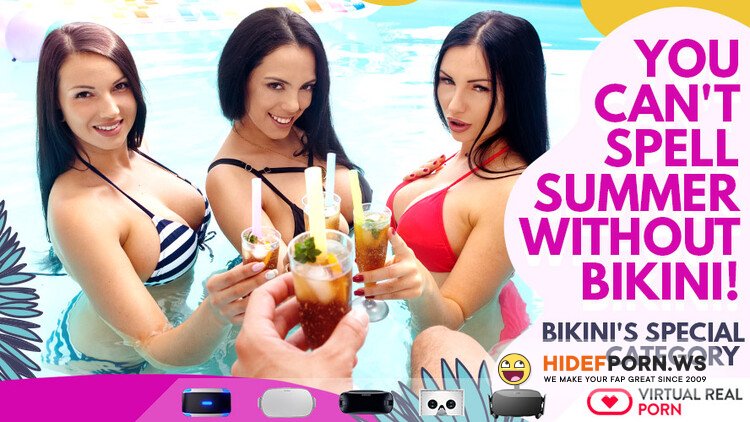 VirtualRealPorn.com - Jolee Love, Katrina Moreno, Sasha Rose - Birthday surprise [UltraHD 4K 2160p]