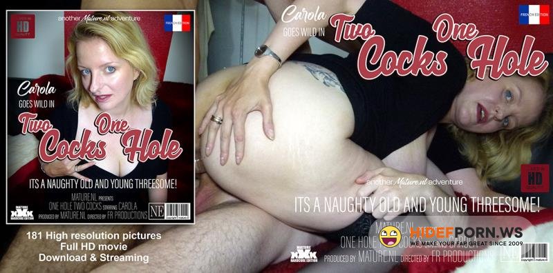 Mature.nl/Mature.eu - Carola - Mature Carola gets two cocks at once in her wet pussy [HD 720p]