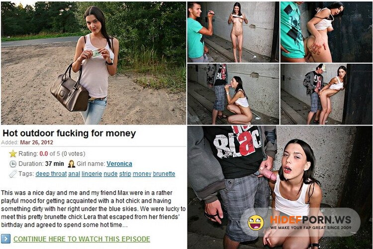 MyPickUpGirls.com - Veronica - Hot Outdoor Fucking For Money [HD 720p]
