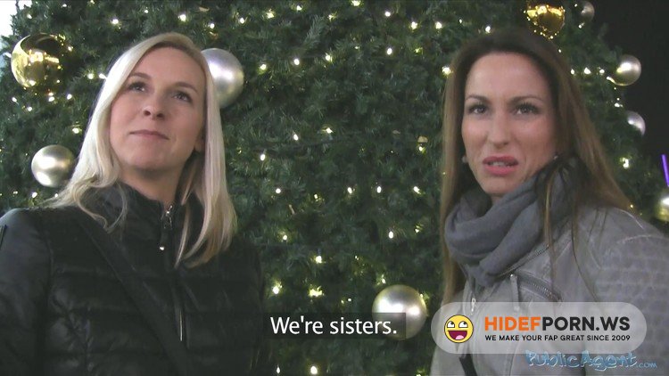 PublicAgent.com - Simone and Bianca - Sisters fuck two big cocks for Xmas [FullHD 1080p]