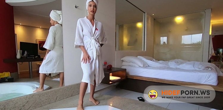 Pornhub - BobbyRuffus ( Ana Rothbard ) - Hot Brunette Calls Maintenance Technician to Fuck her Pussy in the Bathtub [FullHD 1080p]