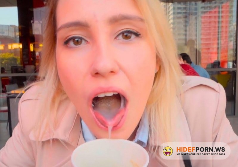 Amateurporn.сс - Kiss Сat - Drink Coffe With Cum [FullHD 1080p]
