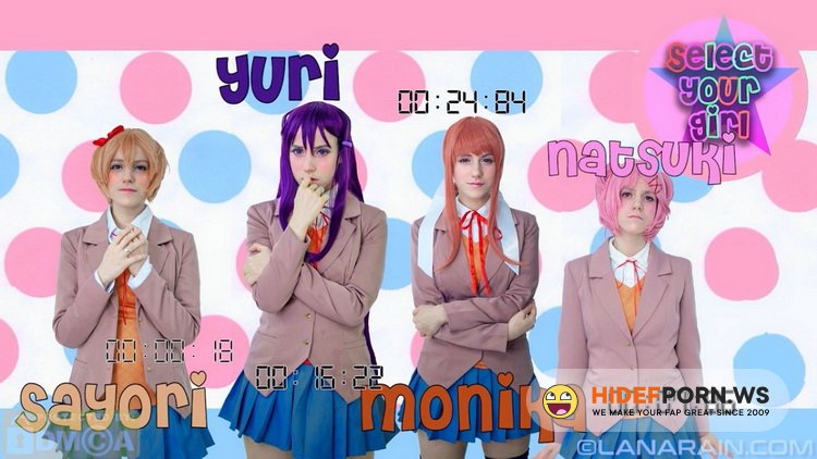 ManyVids.com - Lana Rain - DDLC Choose Your Own Girl [HD 720p]