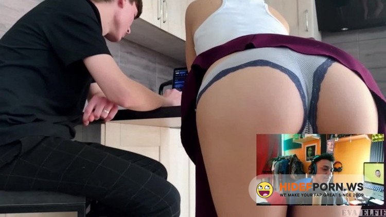 EllzoOfficial - Eva Elfie - Satisfaction Reaction  Reacting to Eva Elfie Cheating gf [HD 720p]