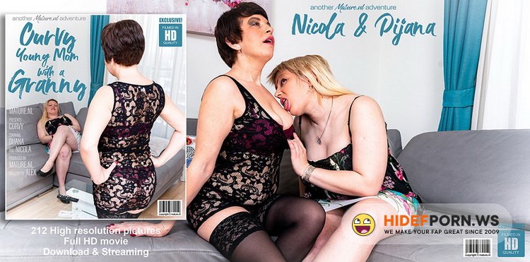 Mature.nl - Dijana (27), Nicola S. (42) - Curvy mom Dijana loves fooling around with granny Nicola [FullHD 1080p]