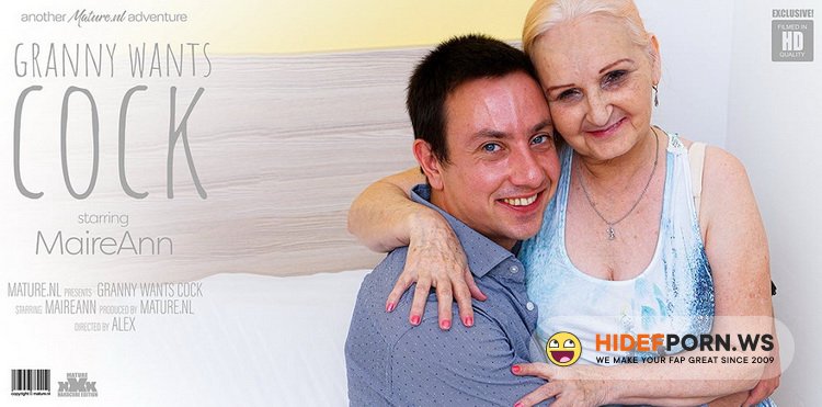 Mature.nl - MaireAnn (64) - Naughty Granny wants a young cock for steamy sex! [FullHD 1080p]