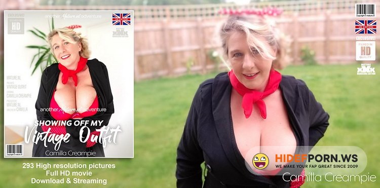 Mature.nl - Camilla Creampie (EU) (47) - Hot Camilla showing off her vintage outfit [FullHD 1080p]