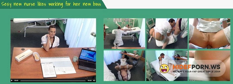 FakeHospital.com - Mea Melone - Sexy new nurse likes working for her new boss [HD 720p]