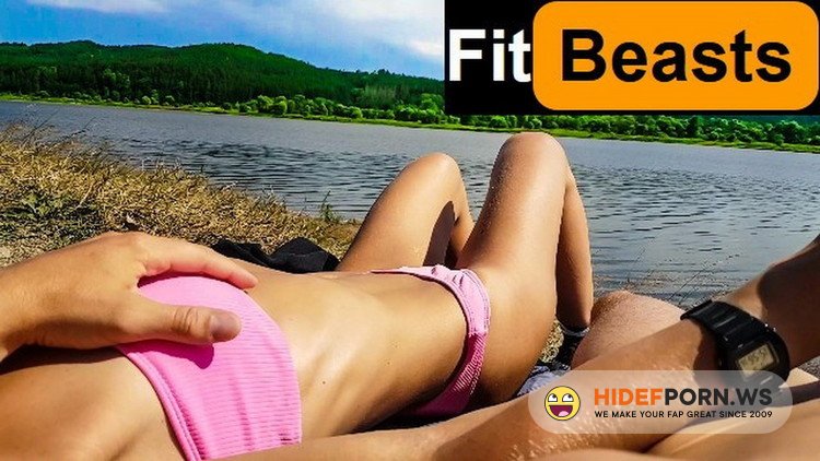 Porn.com - Fit Beasts - I Fucked my EXTREMELY HOT Step Sister By the Lake in front of some Fishermen [FullHD 1080p]