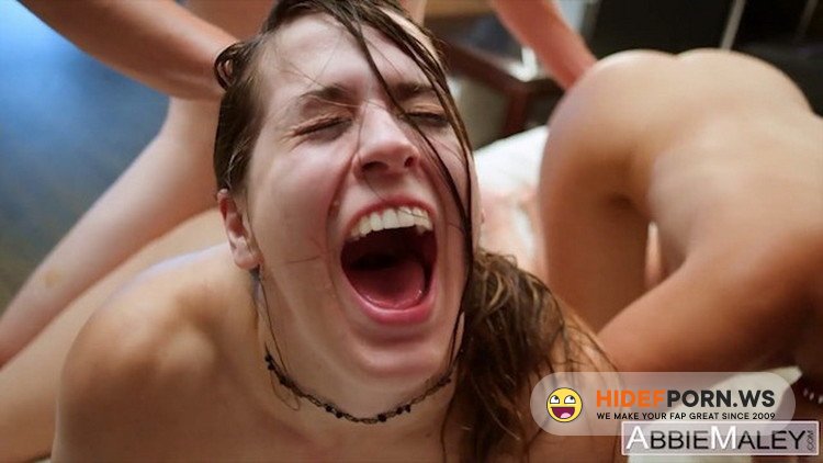 OnlyFans.com - Abbie Maley, LaSirena69 - GOOD GIRLS LIKE IT ROUGH - Hardcore Threesome [FullHD 1080p]