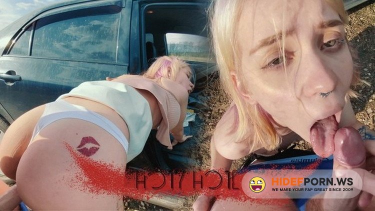 OnlyFans.com - Ho1y Ho1e - Took the angel with small tits to the countryside to fuck hard in public [UltraHD 4K 2160p]