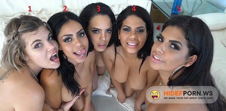 DeviantAss.com - Kesha Ortega, Sheila Ortega, Canela Skin, Katrina Moreno, Clementine Marceau - Gangbang with Antonio and 5 biggest asses on the planet [UltraHD/2K 1440p]