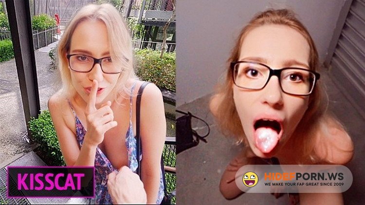 Porn.com - Kiss Cat - Fuck Cum in Mouth on First Date in Mall - Public Agent Pickup Student to Risky Sex [UltraHD 4K 2160p]