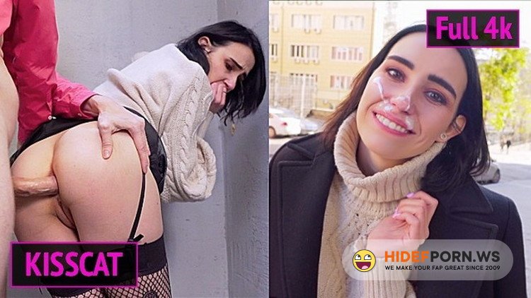 Porn.com - Kiss Cat - Risky Anal Sex with Facial Cum Walk - Public Agent Pickup Russian Student to Street Fuck [FullHD 1080p]