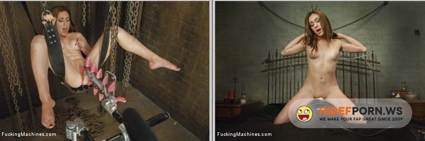 FuckingMachines - Lexis Marie - Happy Halloween! Sexy Babe In A Haunted House Machine Fucked To Orgasm [2014/HD]