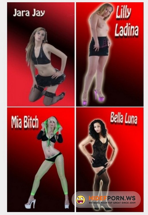 Gangbang01.de - Bella Luna, Lilly Ladina, Jara Jay, Mia Bitch, Candy Melody - Gangbang [HD 720p]
