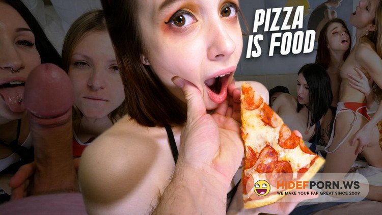 SweetyX.com - Keoki Star, Gina Gerson, Yukki Amey - Pizza Dick Delivery [FullHD 1080p]