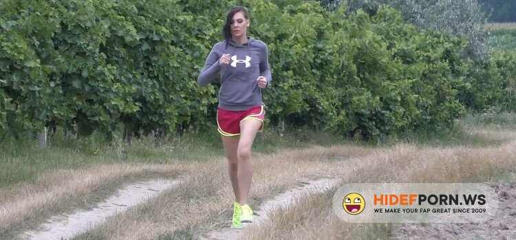 WoodmanCastingX.com/PierreWoodman.com - Marley Brinx - Hard - Jogging in the land + 1 boy [HD 720p]