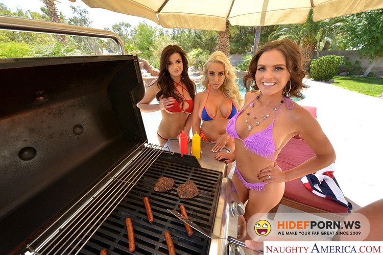 NaughtyAmericaVR.com - Becky Bandini, Krissy Lynn, Kylie Kingston - Memorial Day (24.05.2019) [FullHD 1080p]