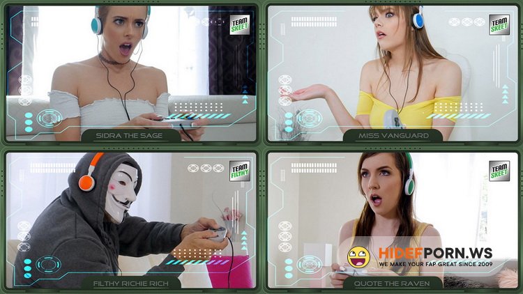 BFFS.com/TeamSkeet.com - Rebecca Vanguard, Raven Right, Sidra Sage - 3 Gamer Girls [FullHD 1080p]