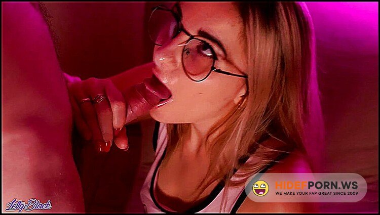 ModelHub.com - Letty Black - Wife Sucks And Gets Cum On Glasses [UltraHD 4K 2160p]