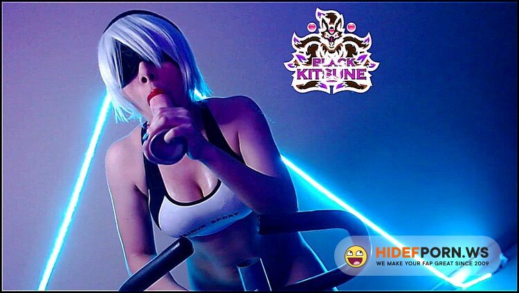 Onlyfans.com - Black Kitsune - Athlete Masturbation And Blowjob [FullHD 1080p]