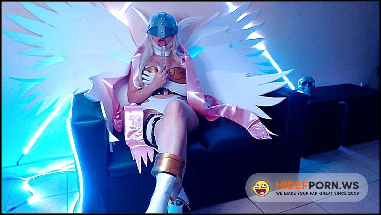 Onlyfans.com - Black Kitsune - Angewomon Digimon Blowjob [FullHD 1080p]