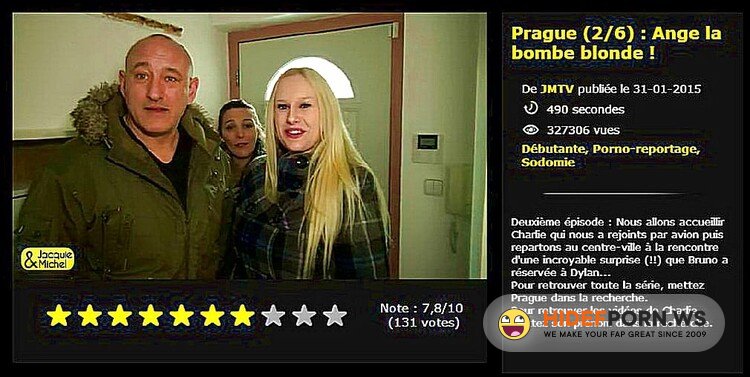 JacquieetMichelTV.net/Indecentes-Voisines.com - Ange - Ange la bombe blonde! [FullHD 1080p]