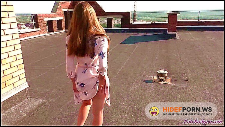 ModelHub.com - Laloka4you - Sexy Student On The Roof Passionate Blowjob And Doggy Fuck [FullHD 1080p]