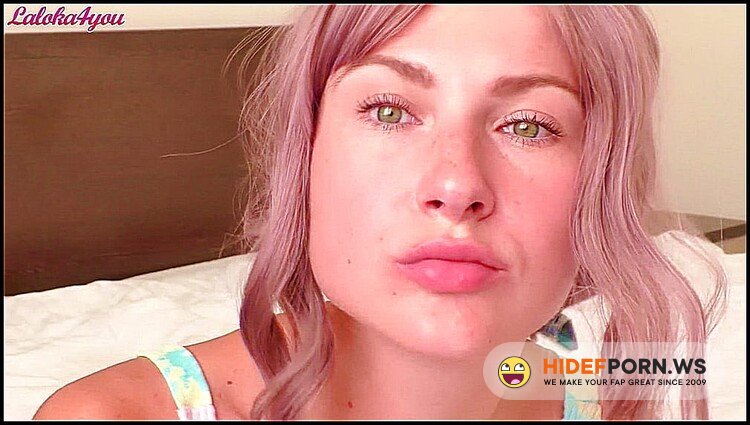 ModelHub.com - Laloka4you - Blonde Sucks Cock And Balls Play And Then Swallows Cum [FullHD 1080p]