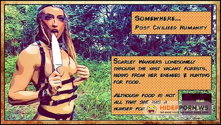 ModelHub.com - SecretCrush (aka Scarlet Chase) - Babe Craving Cock Dominates Tied Up Hunter During Apocalypse [FullHD 1080p]