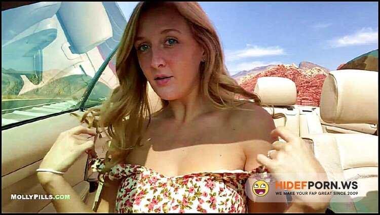 OnlyFans.com - Molly Pills - College Slut gets Roadside Pussy Creampie [FullHD 1080p]