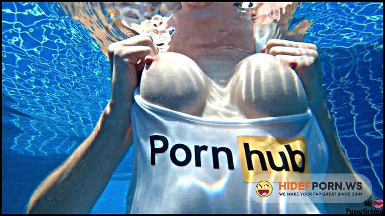 Modelhub.com - MrPussyLicking - Hot Brunette Gets Pussy Eating and Fucking till Creampie by the Swimming Pool [FullHD 1080p]