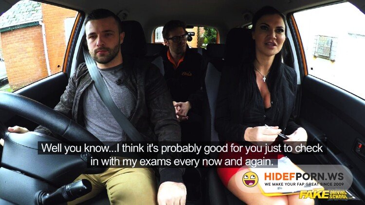 FakeDrivingSchool.com - Jasmine Jae - Horny Busty MILF Creampie Anal DP [FullHD 1080p]