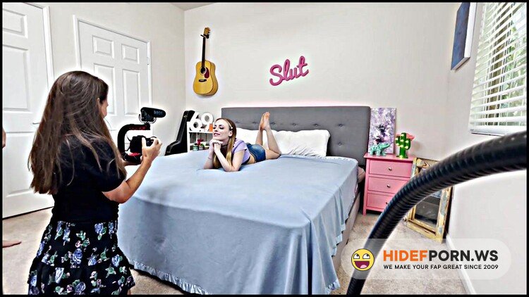 SlutInspection.com - Anna Claire Clouds - Behind The Scenes With Tattooed Blonde Slut [FullHD 1080p]