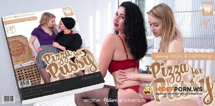 Mature.nl - Leyla C. (41), Lightfairy (25) - Hot mom wants pizza and pussy from her younger lesbian lover [FullHD 1080p]