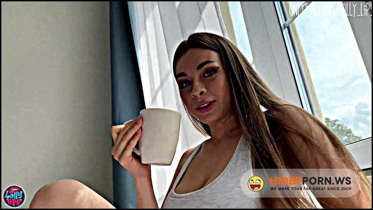 Modelhub.com - Loly Lips - The Brunette with big tits offered coffee or pussy. What will you choose [FullHD 1080p]