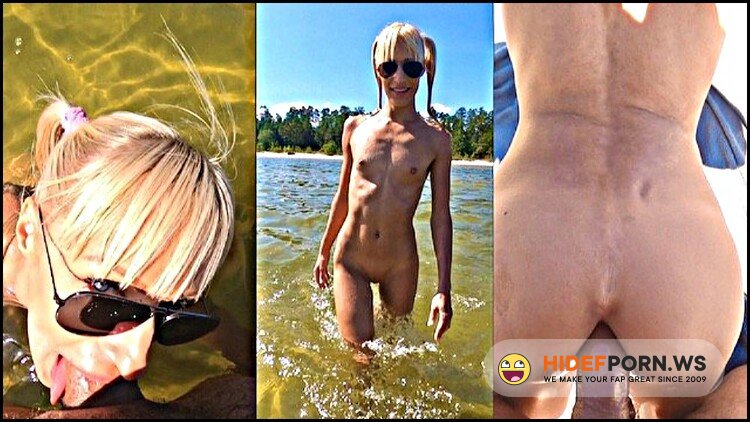 Onlyfans.com/Modelhub.com - Saliva Bunny - Hard dick feels alright in the blond ass  Saliva Bunny does deepthroat and anal on the beach [FullHD 1080p]