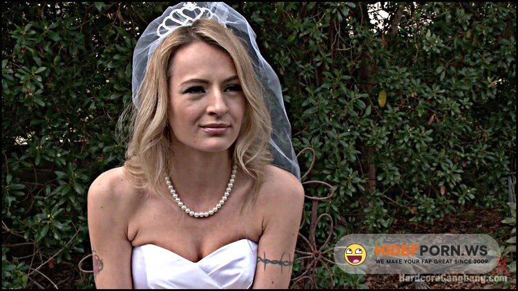 HardcoreGangbang/Kink - Natasha Starr - Filthy Whore in White Defiled on her Wedding Night [HD 720p]