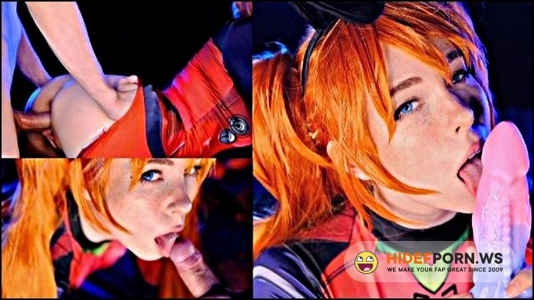 Onlyfans/Modelhub - MollyRedWolf - Hot slut Asuka Langley. Sloppy Blowjob and Pussy Creampie [FullHD 1080p]