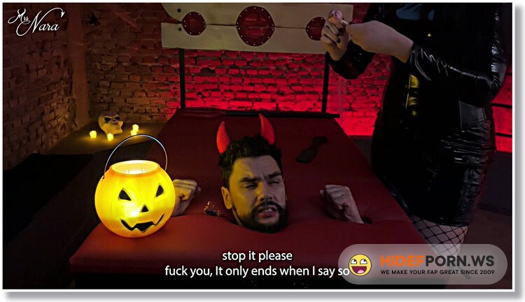 Mistress Nara Neveu 2022 Naras Halloween Night - Part 1 Spit  Wax Spanking [FullHD 1080p]