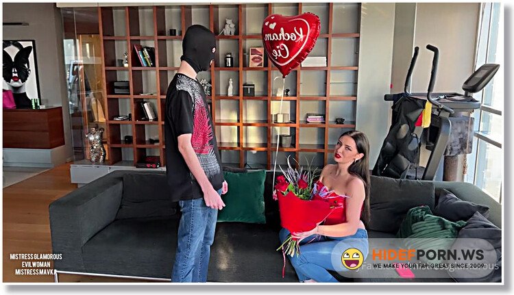 Mistress Glamorous - Valentines Day Clip I made a date from tinder [HD 1078p]