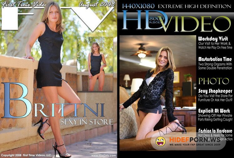 First Time Videos. - Brittni. - Brittni Workday Visit [FullHD 1080p]
